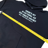 Y2K “Ammo” Funny Text Hoodie Sweatshirt Large (2000s)