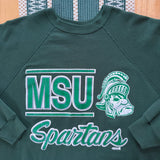 Vintage MSU “Gruff Sparty” Crewneck Sweatshirt X-large (1990s)