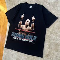Vintage Stone Cold Steve Austin WWF “Double Bird” T-Shirt X-Large (1998)