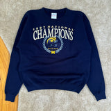 Vintage UofM Champions Crewneck Large (1997)