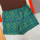 Vintage Nike Green Pattern Shorts Large (1990s)