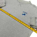 Vintage Detroit Lions Striped Crewneck Sweatshirt Large (1990s)