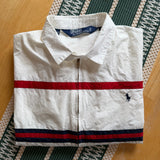Vintage Polo Ralph Lauren Stripe Harrington Jacket Large (1990s)