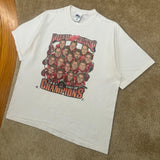 Vintage Detroit Redwings “Caricature” Stanley Cup T-Shirt XXL (1997)