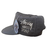 Vintage Stussy “World Tribe” Snapback Hat (1990s)