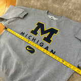 Vintage UofM Football Nike Team Crewneck Sweatshirt X-Large (1990s)
