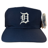 Vintage Detroit Tigers “Old English D” Snapback Hat (1990s)