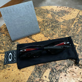 Vintage Oakley Minute 1.0 Crystal Blue/Ice Sunglasses (1998)