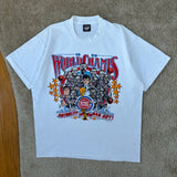 Vintage Detroit Pistons “Caricature” Champs T-Shirt X-Large (1989)