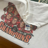 Vintage Detroit Redwings “Caricature” Stanley Cup T-Shirt XXL (1997)