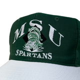 Vintage MSU “Gruff Sparty” Snapback Hat (1990s)