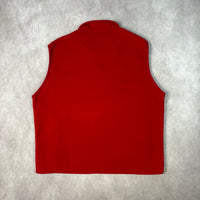 Vintage Patagonia Red Synchilla Fleece Zip Up Vest XXL (1998)