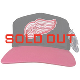 Vintage Detroit Red Wings “Plain Logo” Snapback Hat (1990s)