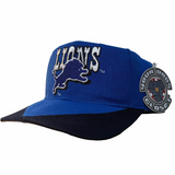 Vintage Detroit Lions Reebok Snapback Hat (1990s)