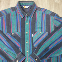 1990s Carhartt Rugged Outdoor Wear Flannel X-LARGE