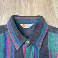 1990s Carhartt Rugged Outdoor Wear Flannel X-LARGE