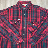 1990s Carhartt Rugged Outdoor Wear Flannel X-LARGE