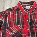 1990s Carhartt Rugged Outdoor Wear Flannel X-LARGE